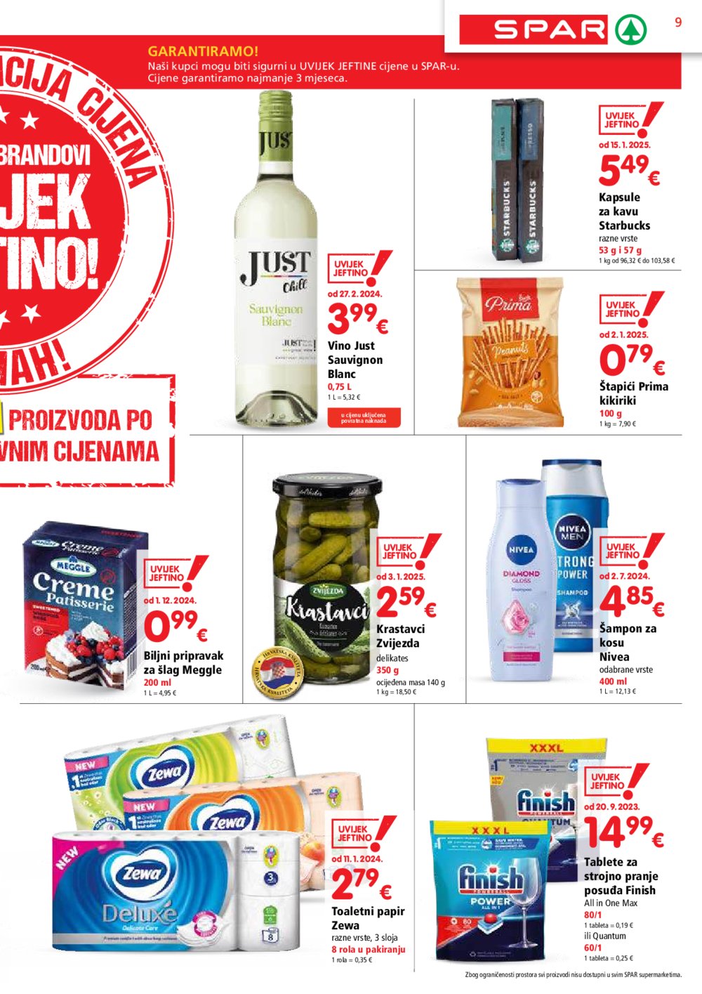 SPAR katalog Akcija 29.01.-04.02.2025.