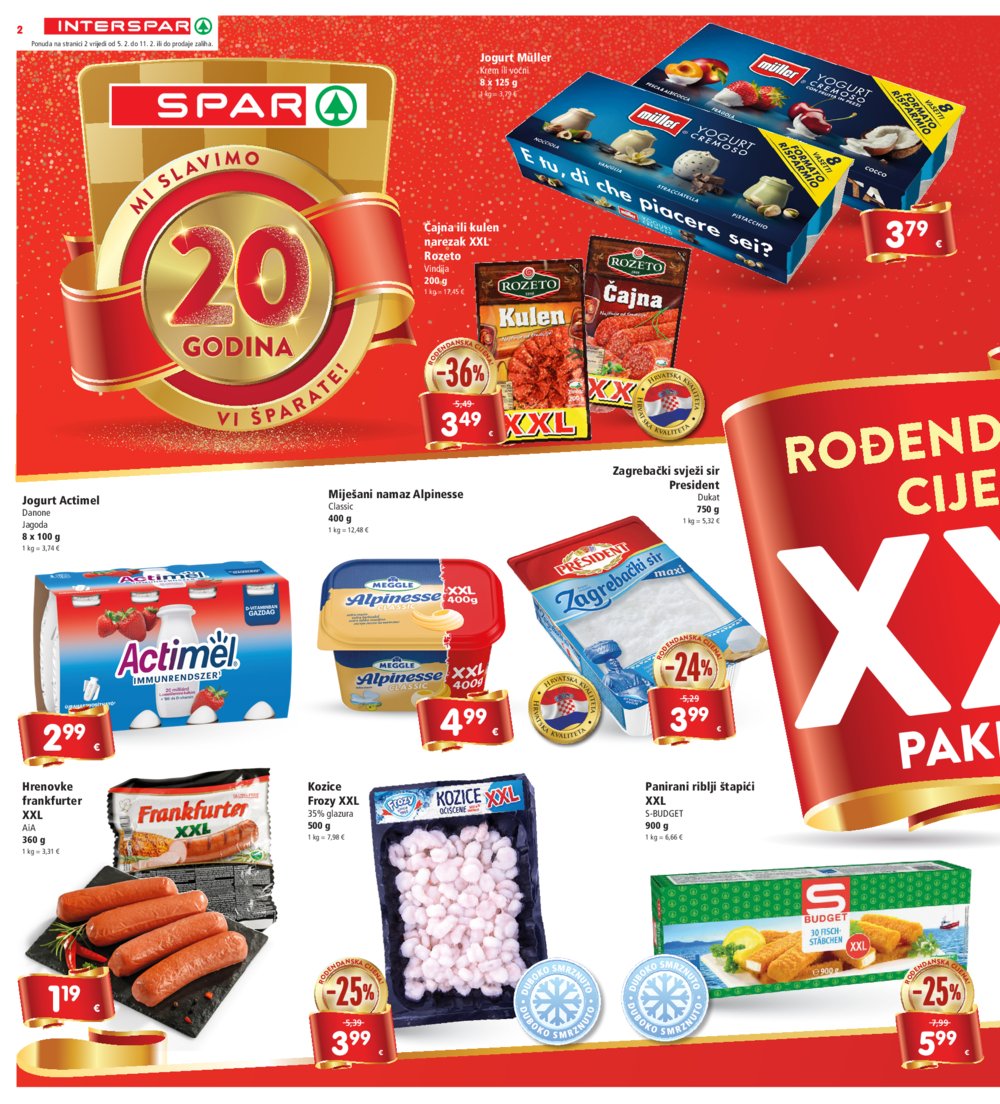 INTERSPAR katalog Akcija 05.02.-11.02.2025.