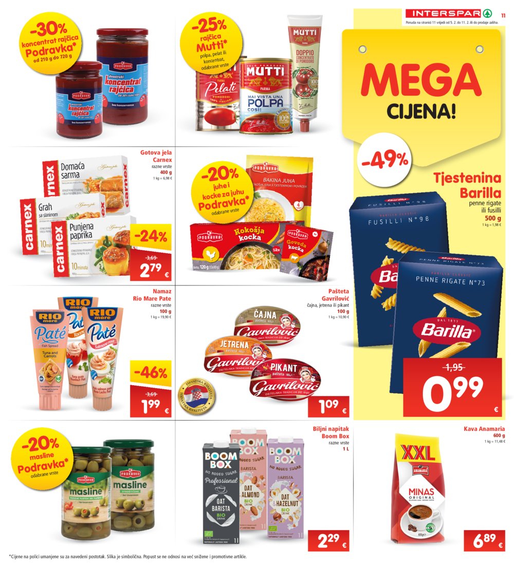 INTERSPAR katalog Akcija 05.02.-11.02.2025.