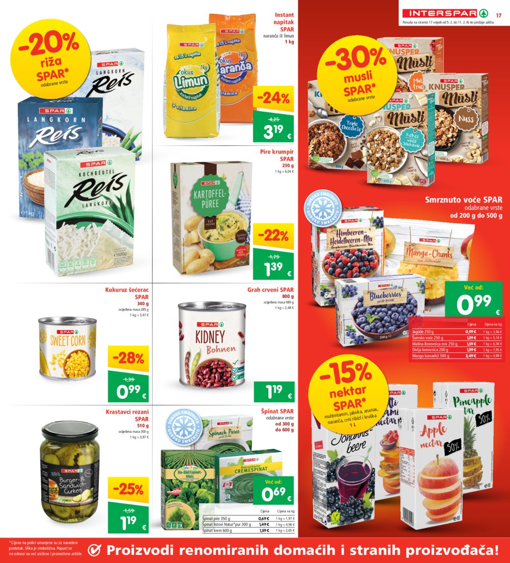 INTERSPAR katalog Akcija 05.02.-11.02.2025.