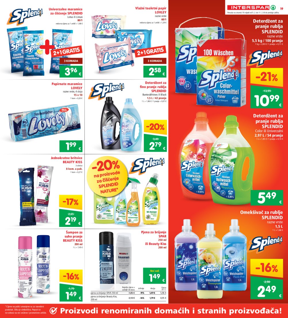 INTERSPAR katalog Akcija 05.02.-11.02.2025.