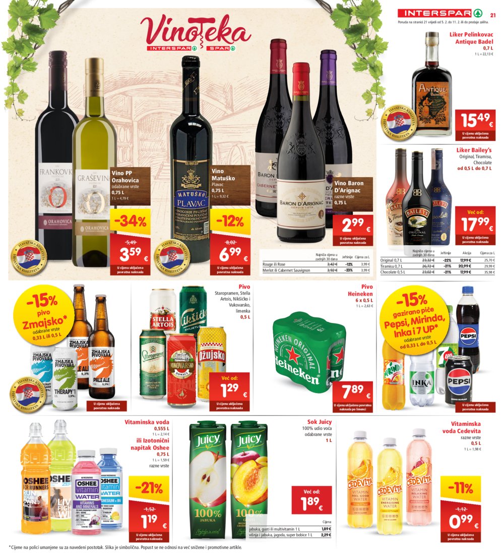 INTERSPAR katalog Akcija 05.02.-11.02.2025.