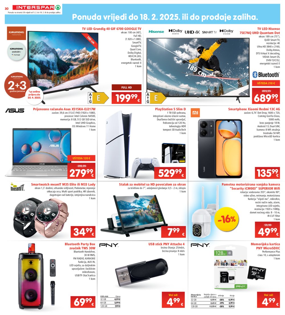 INTERSPAR katalog Akcija 05.02.-11.02.2025.