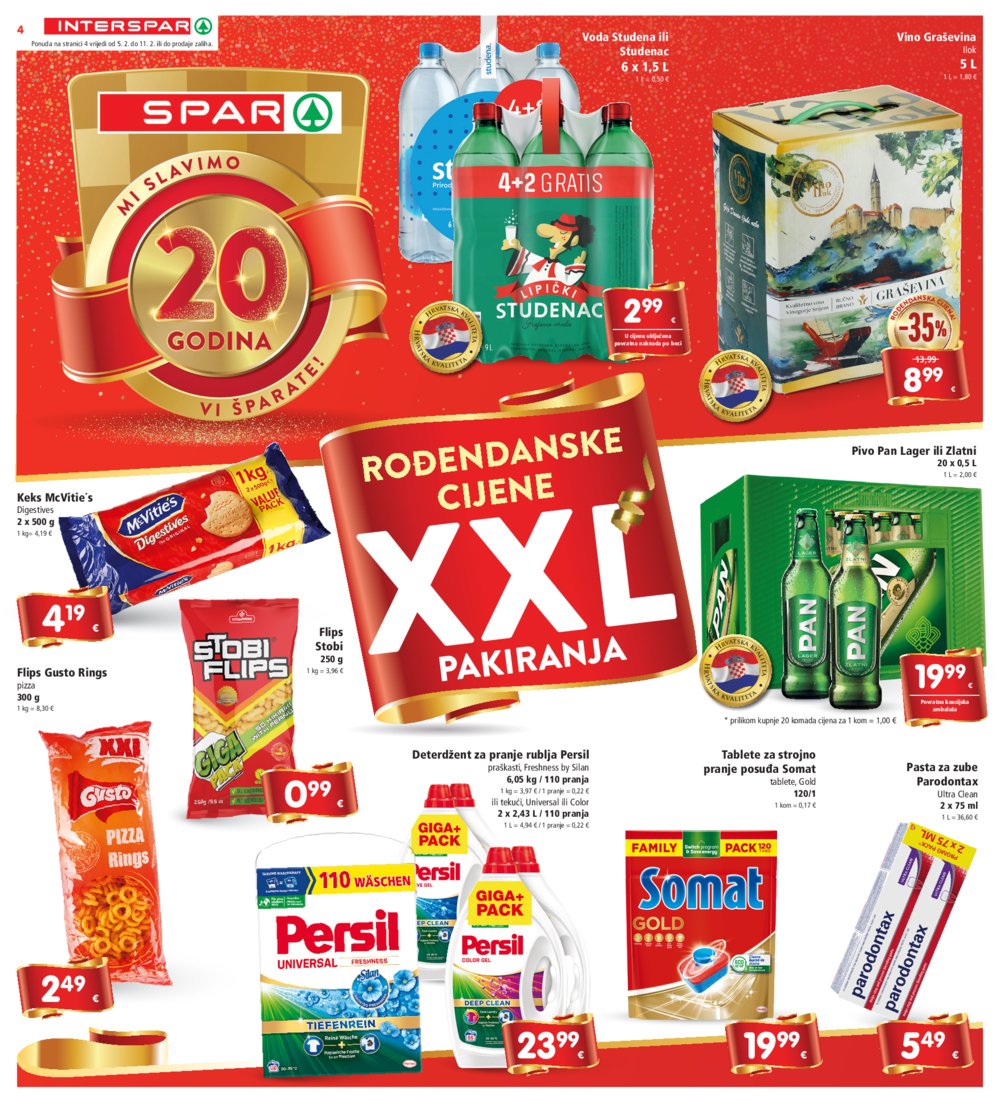 INTERSPAR katalog Akcija 05.02.-11.02.2025.