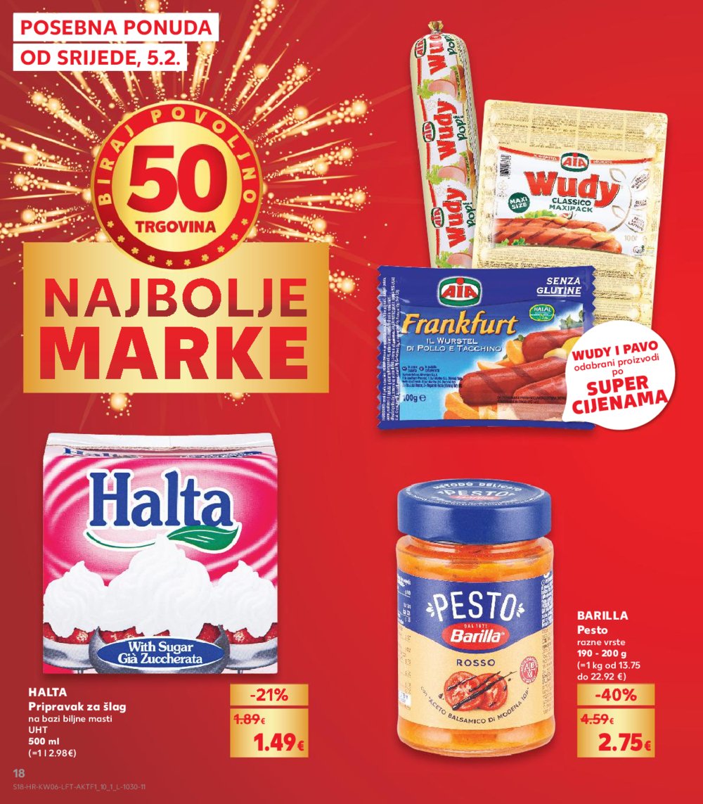 Kaufland katalog Akcija 05.02.-11.02.2025.. Odabrane poslovnice