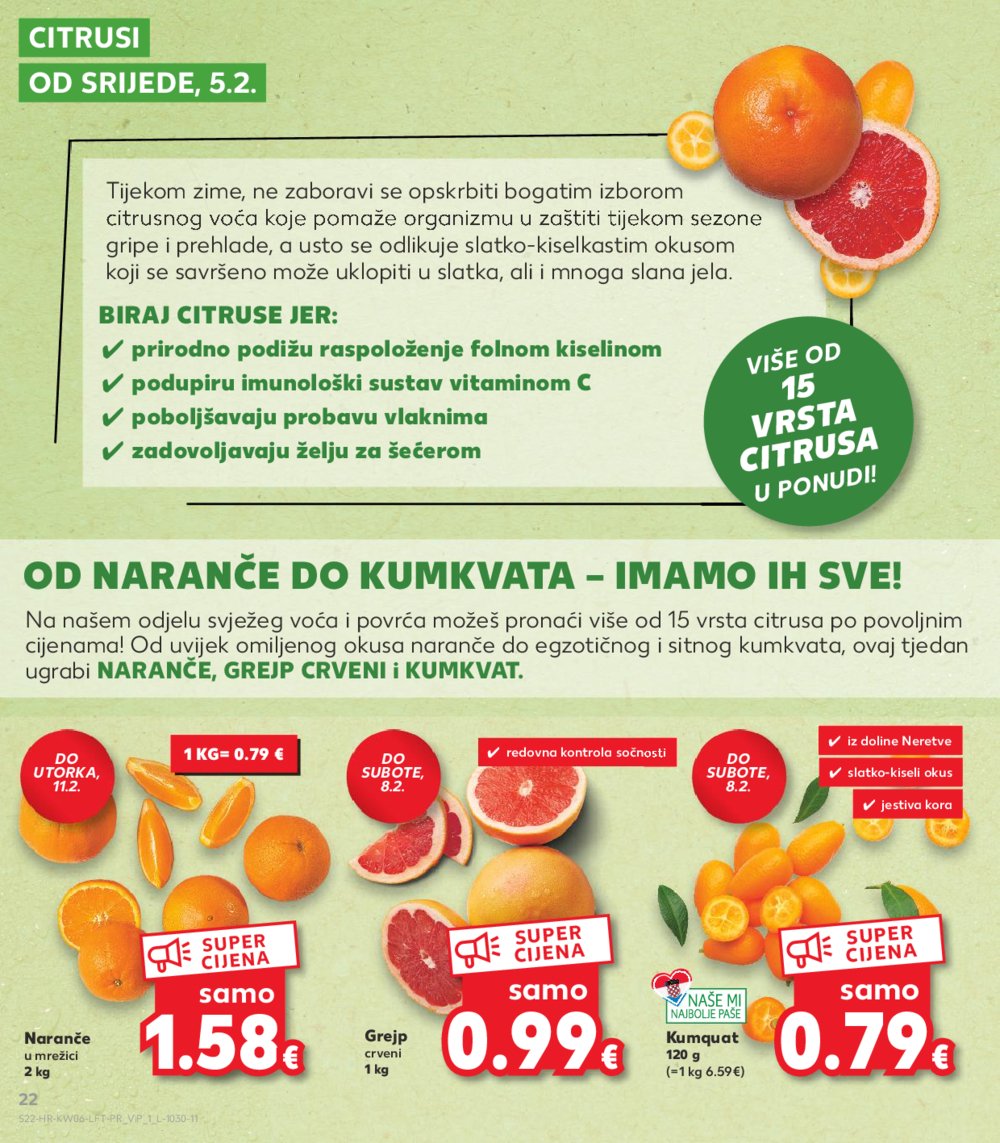 Kaufland katalog Akcija 05.02.-11.02.2025.. Odabrane poslovnice