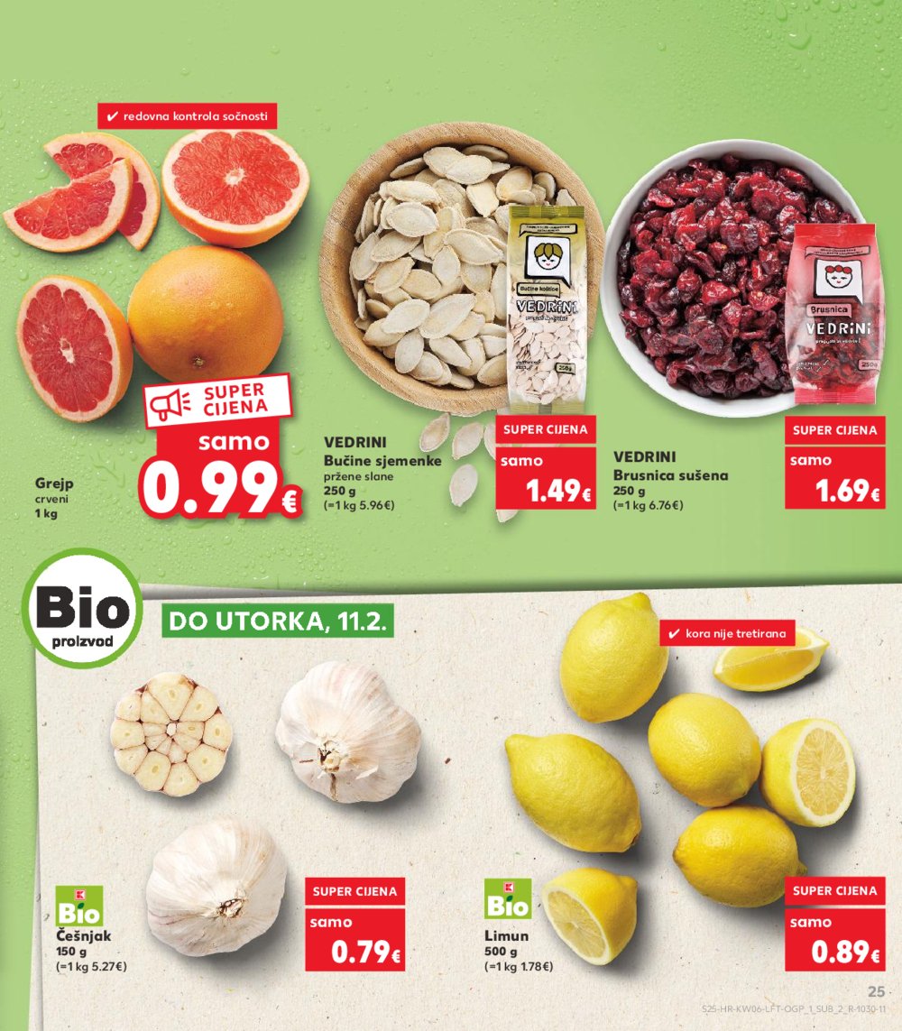 Kaufland katalog Akcija 05.02.-11.02.2025.. Odabrane poslovnice