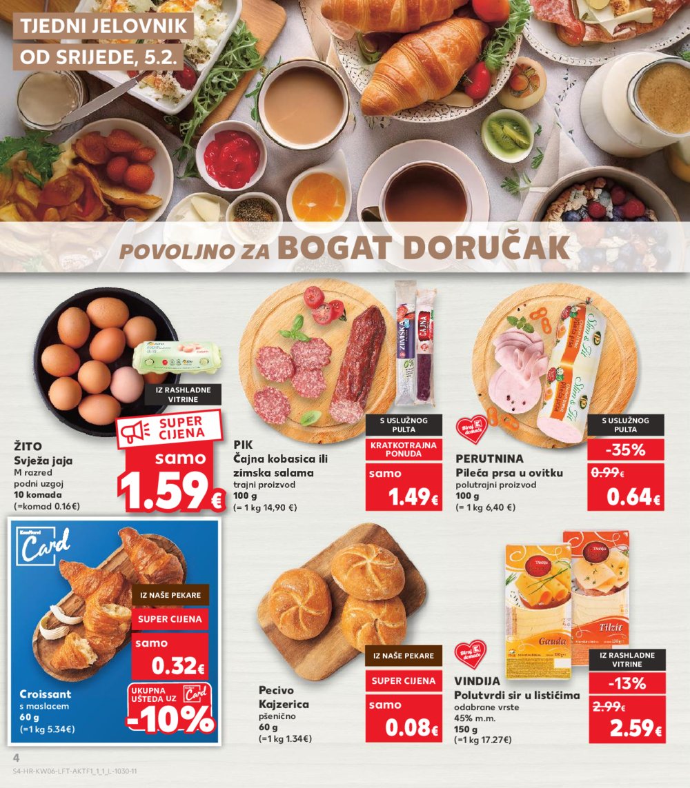 Kaufland katalog Akcija 05.02.-11.02.2025.. Odabrane poslovnice