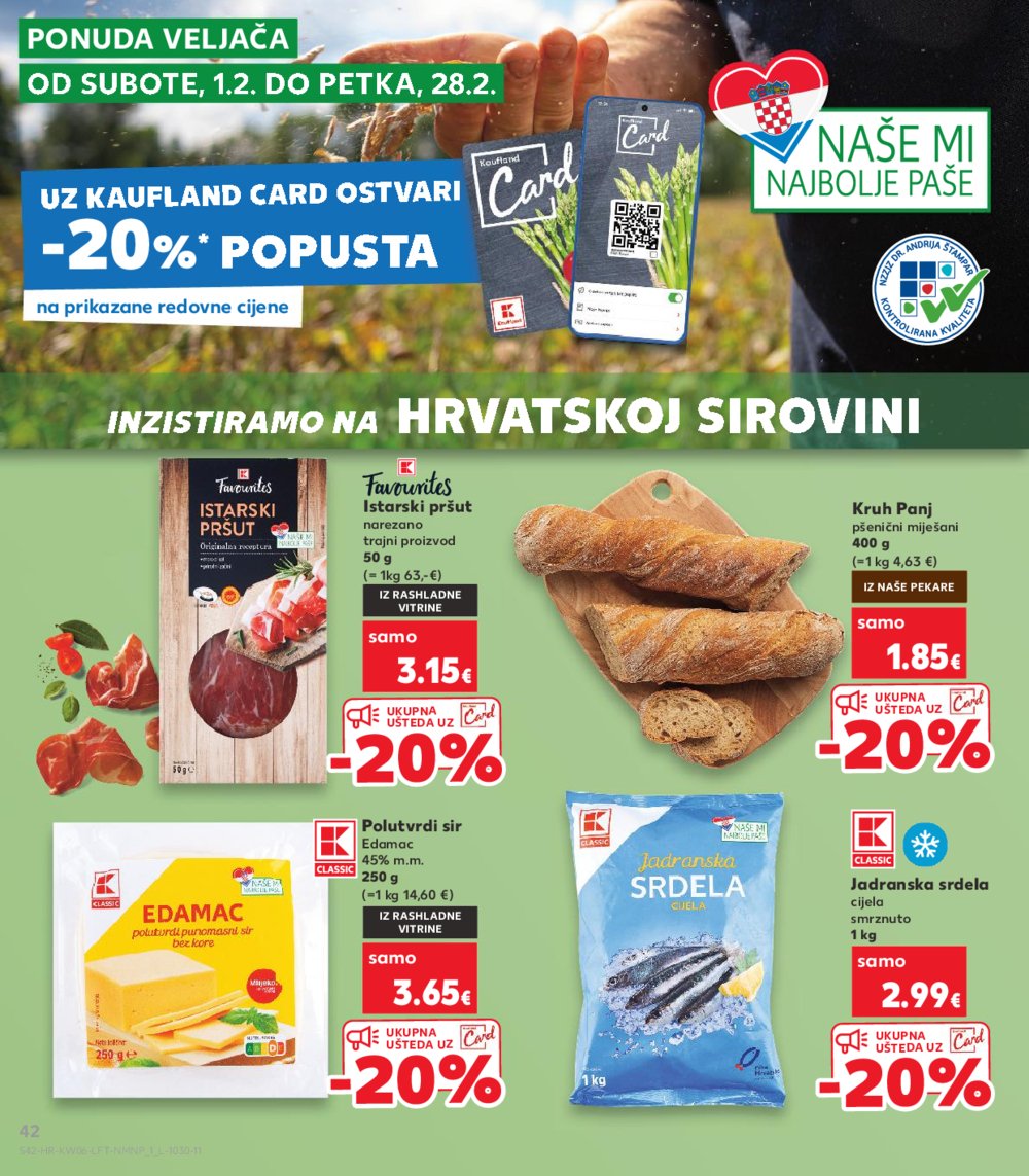 Kaufland katalog Akcija 05.02.-11.02.2025.. Odabrane poslovnice