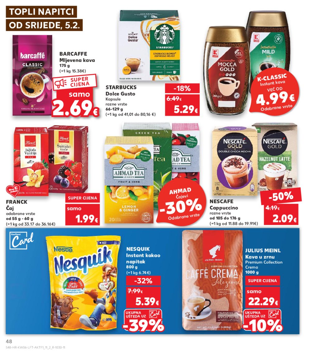 Kaufland katalog Akcija 05.02.-11.02.2025.. Odabrane poslovnice