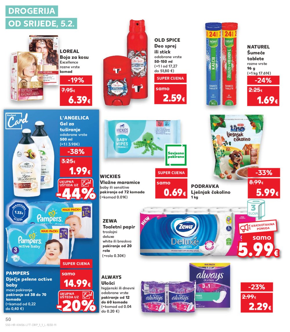 Kaufland katalog Akcija 05.02.-11.02.2025.. Odabrane poslovnice