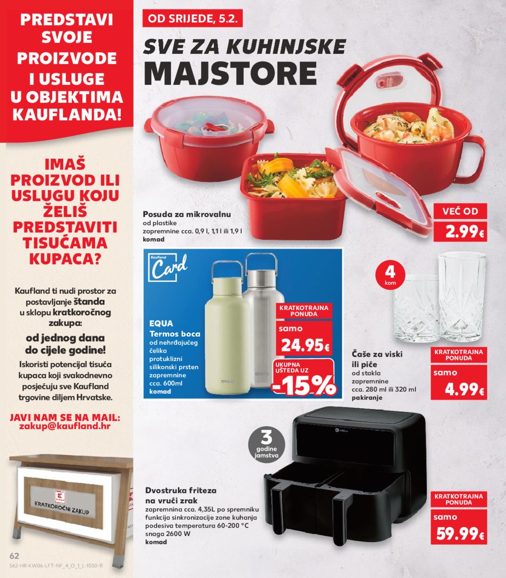 Kaufland katalog Akcija 05.02.-11.02.2025.. Odabrane poslovnice