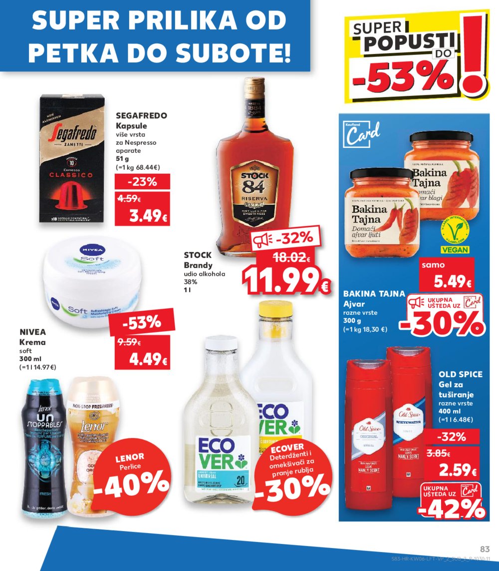 Kaufland katalog Akcija 05.02.-11.02.2025.. Odabrane poslovnice