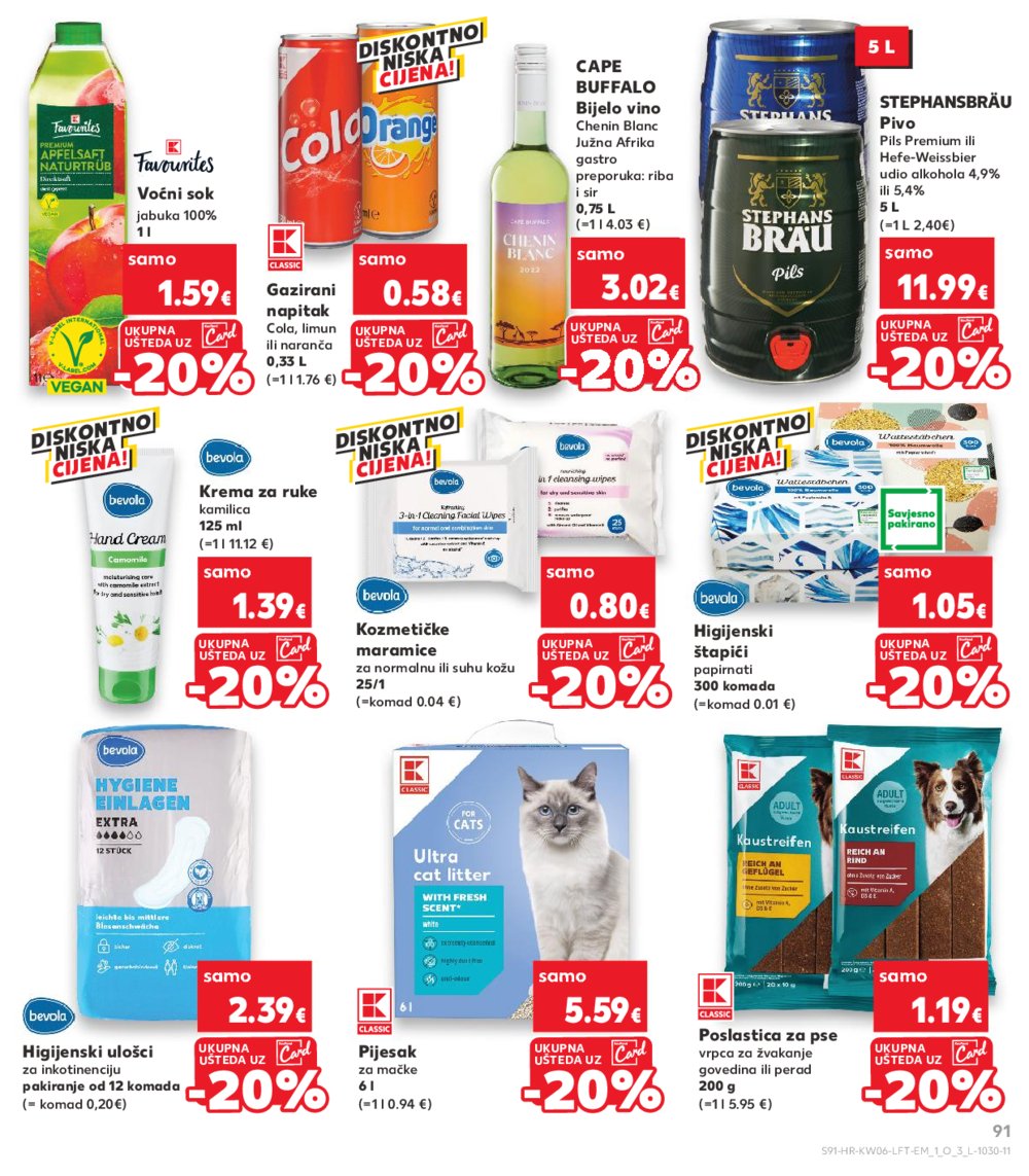 Kaufland katalog Akcija 05.02.-11.02.2025.. Odabrane poslovnice