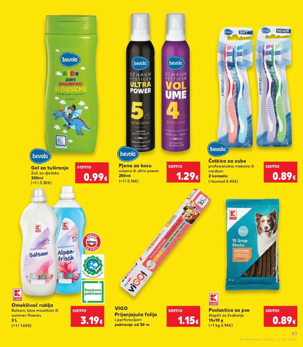 Kaufland katalog Akcija 05.02.-11.02.2025.. Odabrane poslovnice