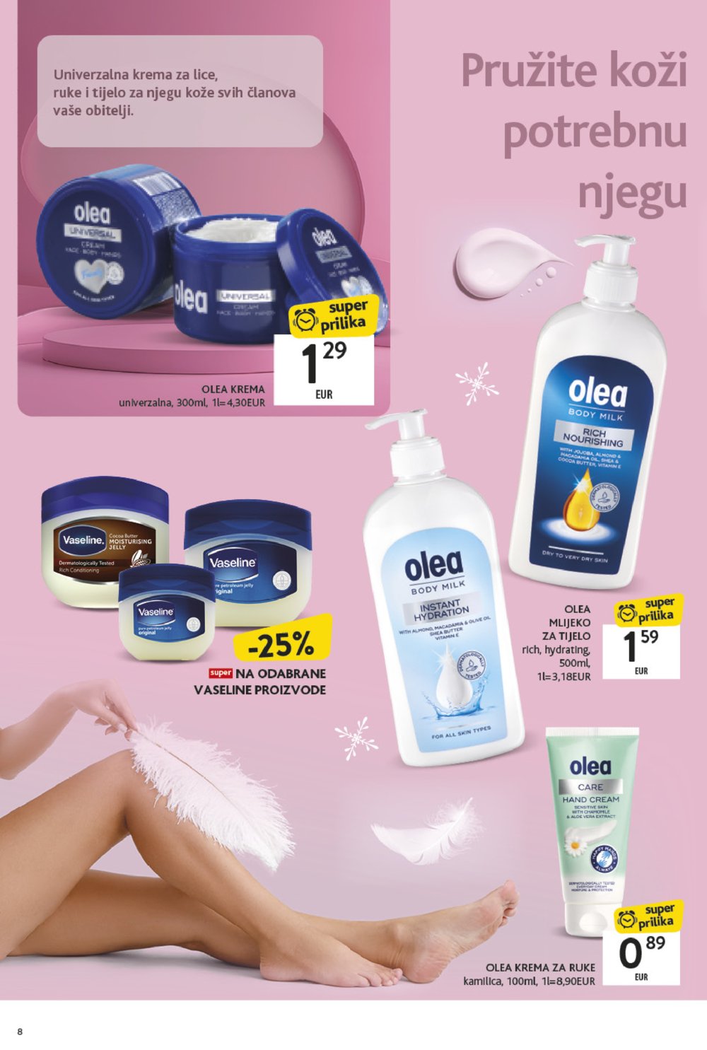 Konzum katalog ljepota i njega 03.02.-16.02.2025.