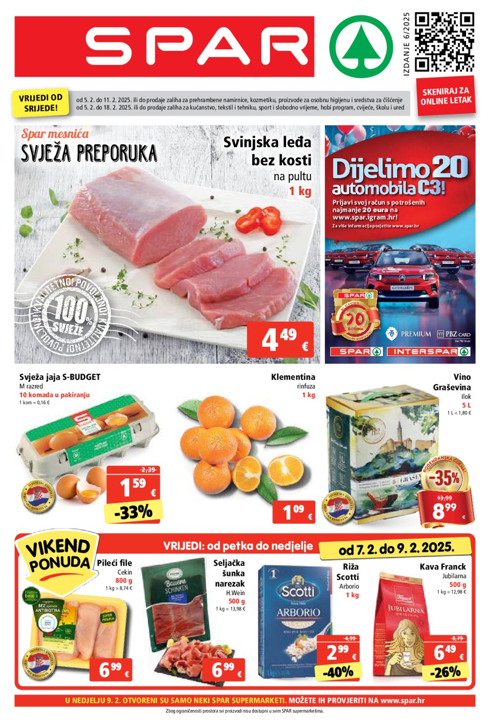 SPAR katalog Akcija 05.02.-11.02.2025.