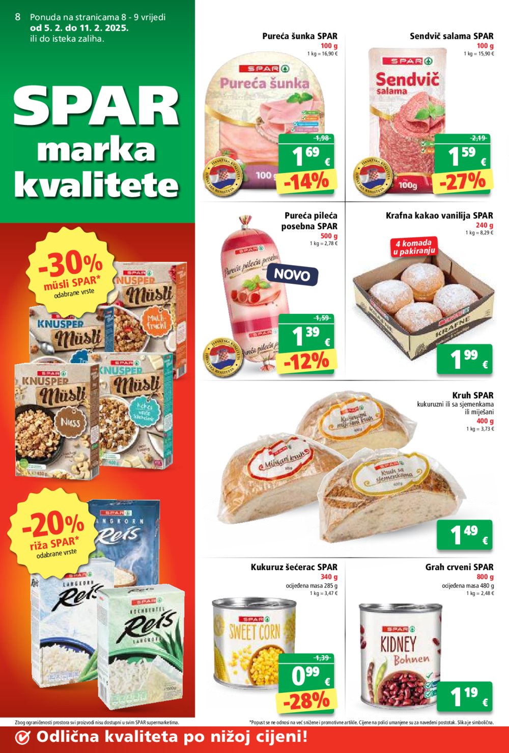 SPAR katalog Akcija 05.02.-11.02.2025.