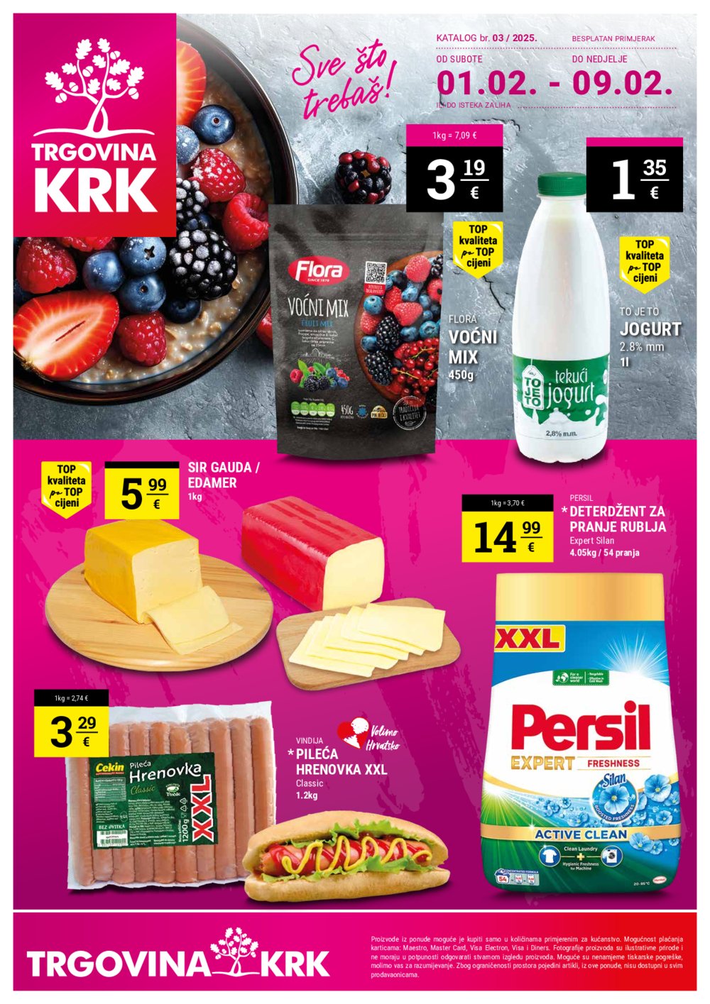 Trgovina Krk katalog Akcija 01.02.-09.02.2025.