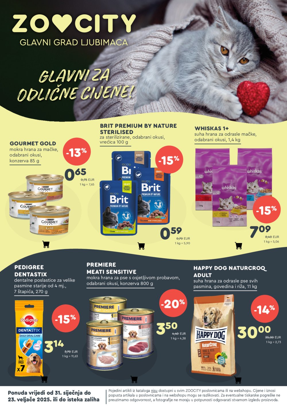 ZOOCITY katalog Akcija 31.01.-23.02.2025 .