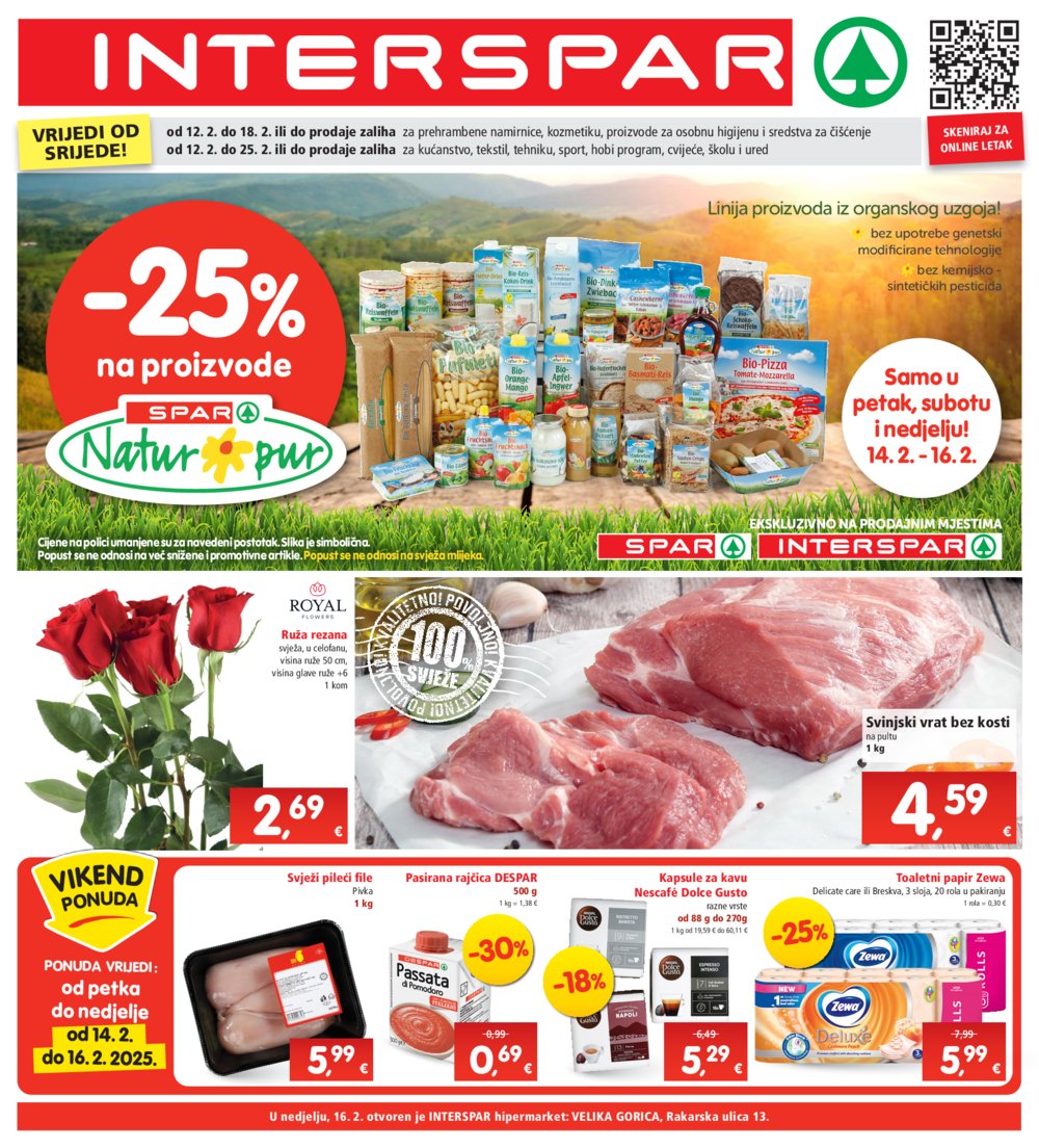 INTERSPAR katalog Akcija 12.02.-18.02.2025.