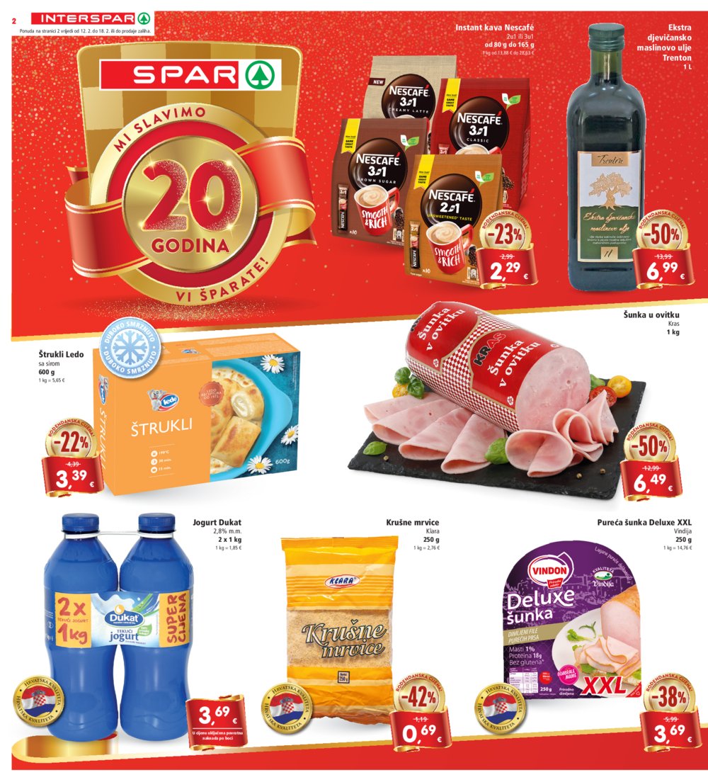 INTERSPAR katalog Akcija 12.02.-18.02.2025.