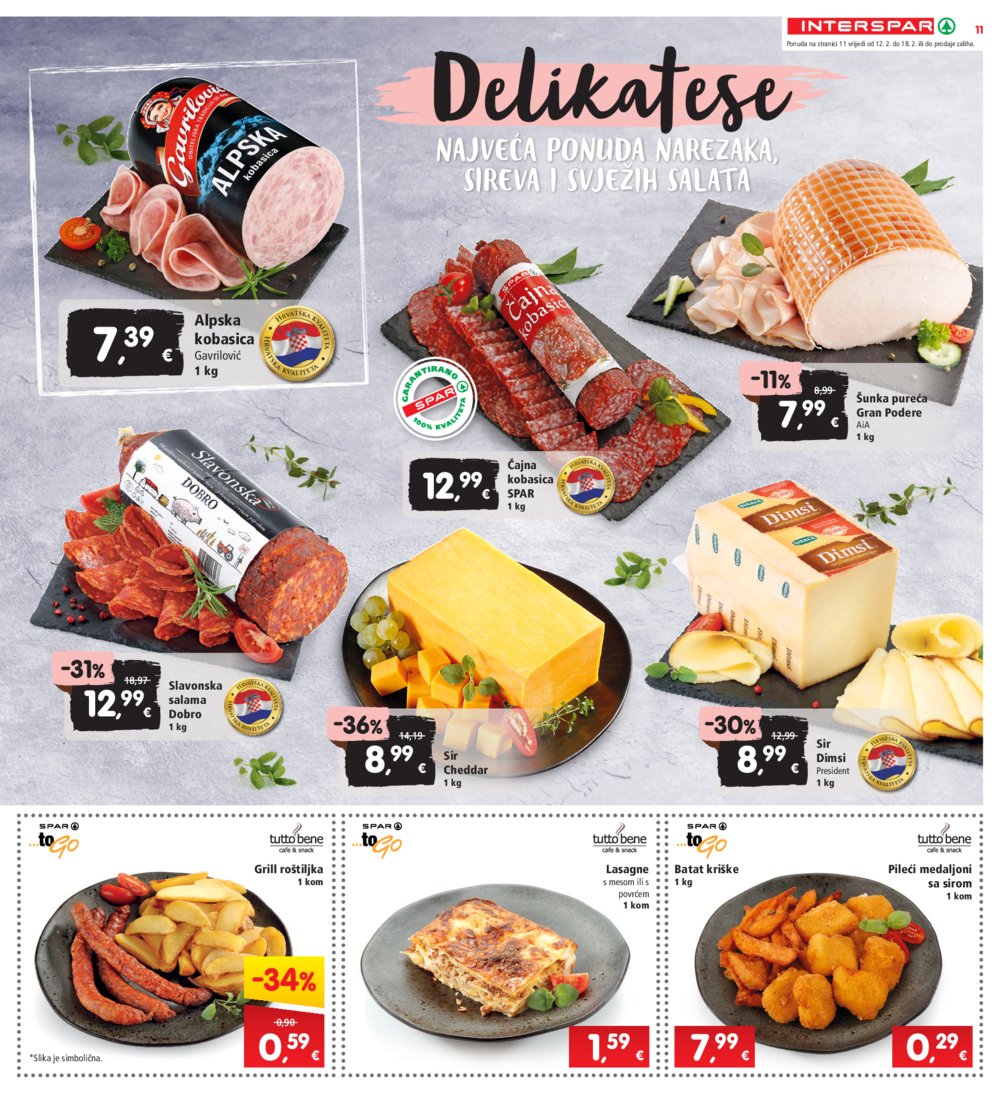 INTERSPAR katalog Akcija 12.02.-18.02.2025.