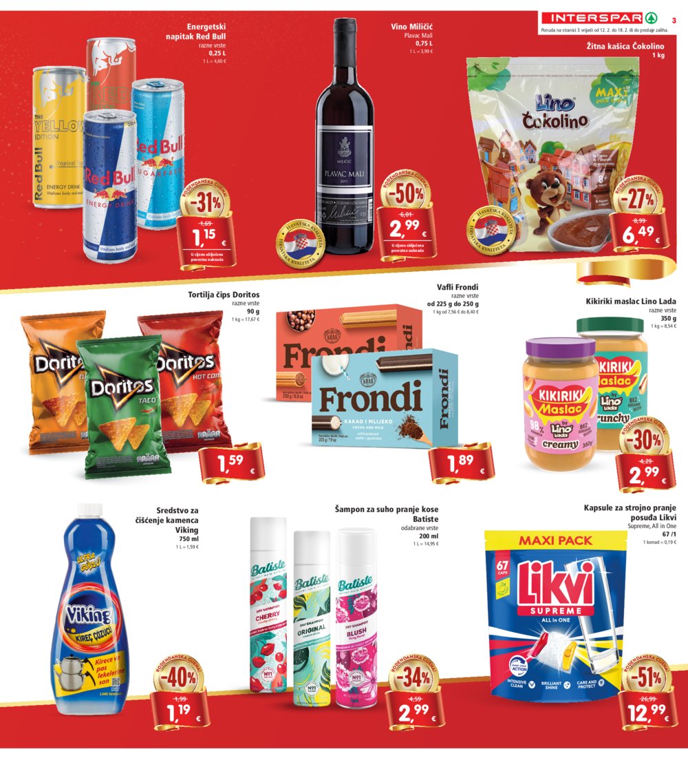 INTERSPAR katalog Akcija 12.02.-18.02.2025.