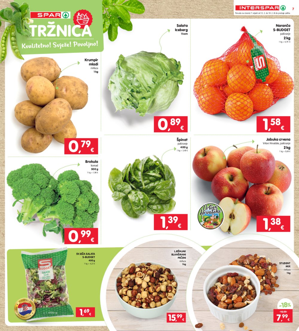 INTERSPAR katalog Akcija 12.02.-18.02.2025.