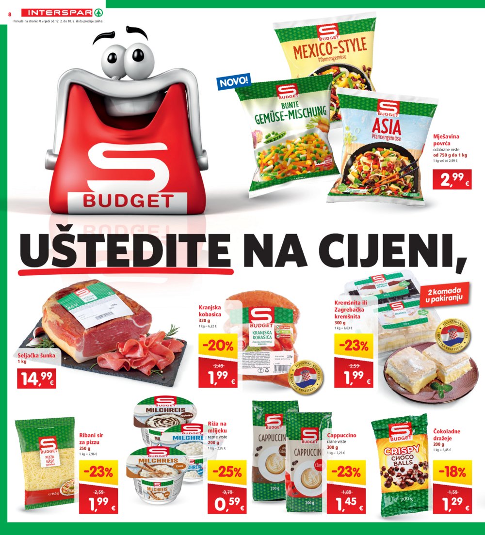 INTERSPAR katalog Akcija 12.02.-18.02.2025.