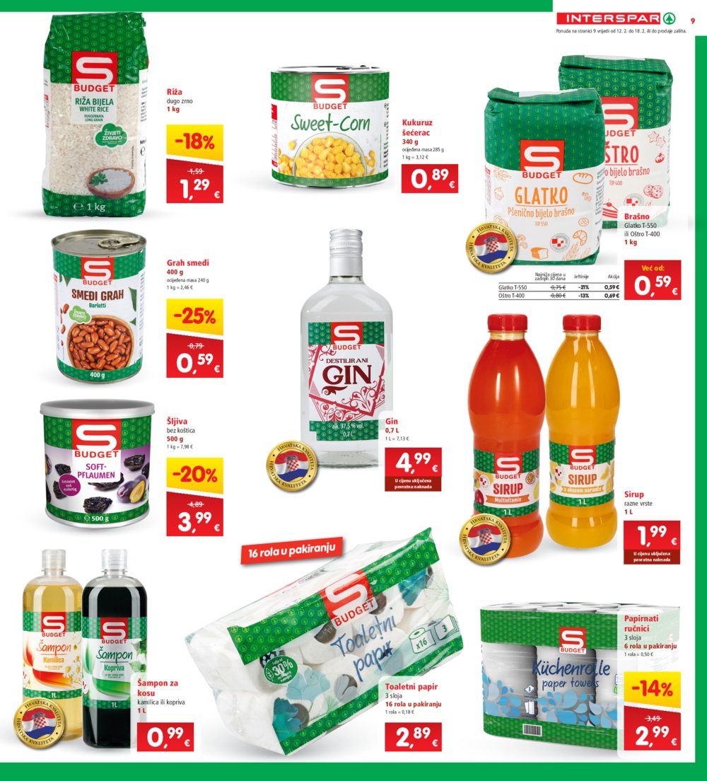 INTERSPAR katalog Akcija 12.02.-18.02.2025.