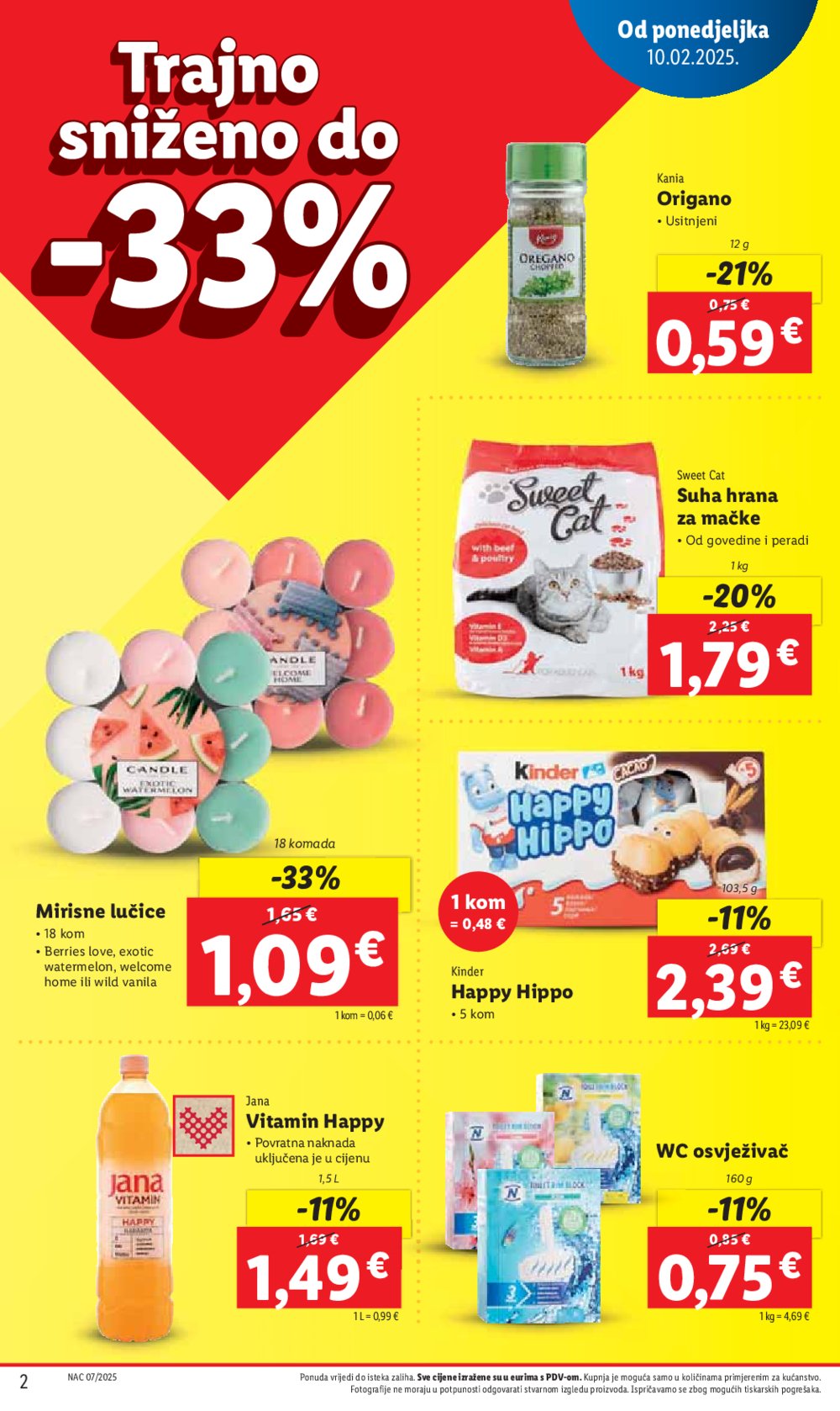 Lidl katalog Super ponuda od ponedjeljka 10.02.-16.02.2025.