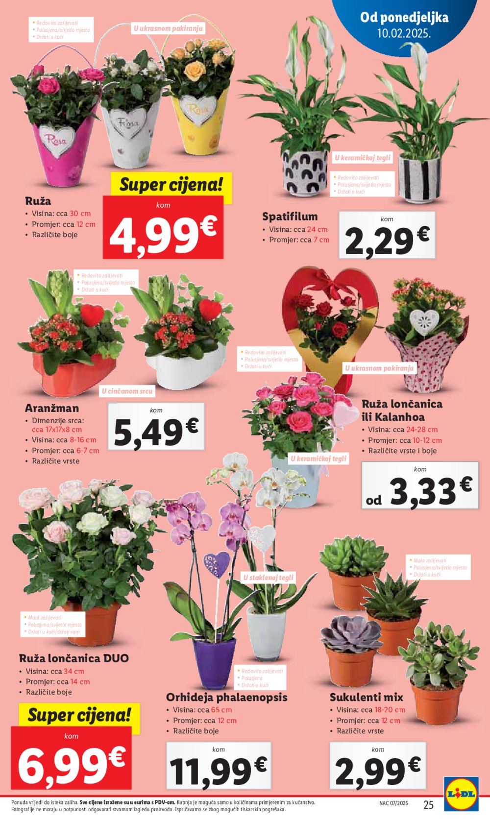 Lidl katalog Super ponuda od ponedjeljka 10.02.-16.02.2025.