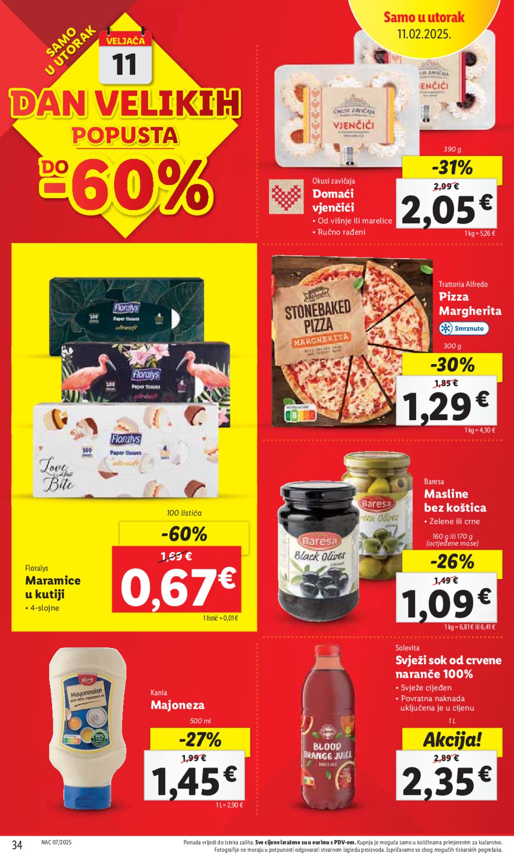 Lidl katalog Super ponuda od ponedjeljka 10.02.-16.02.2025.