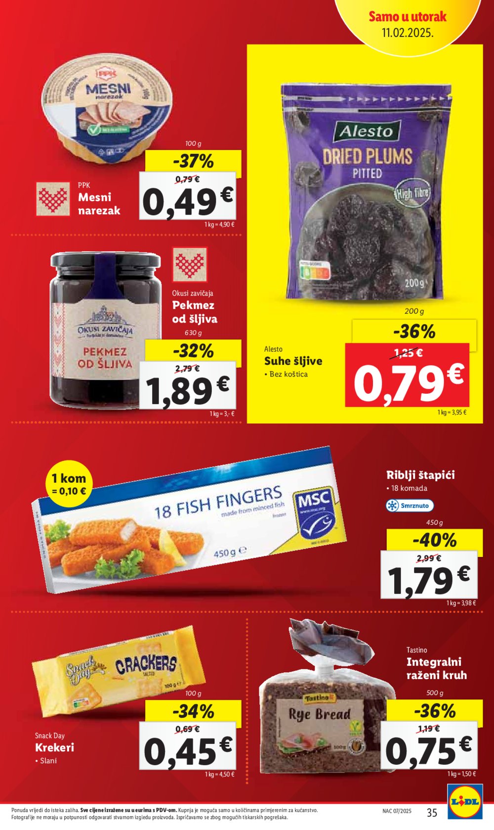 Lidl katalog Super ponuda od ponedjeljka 10.02.-16.02.2025.