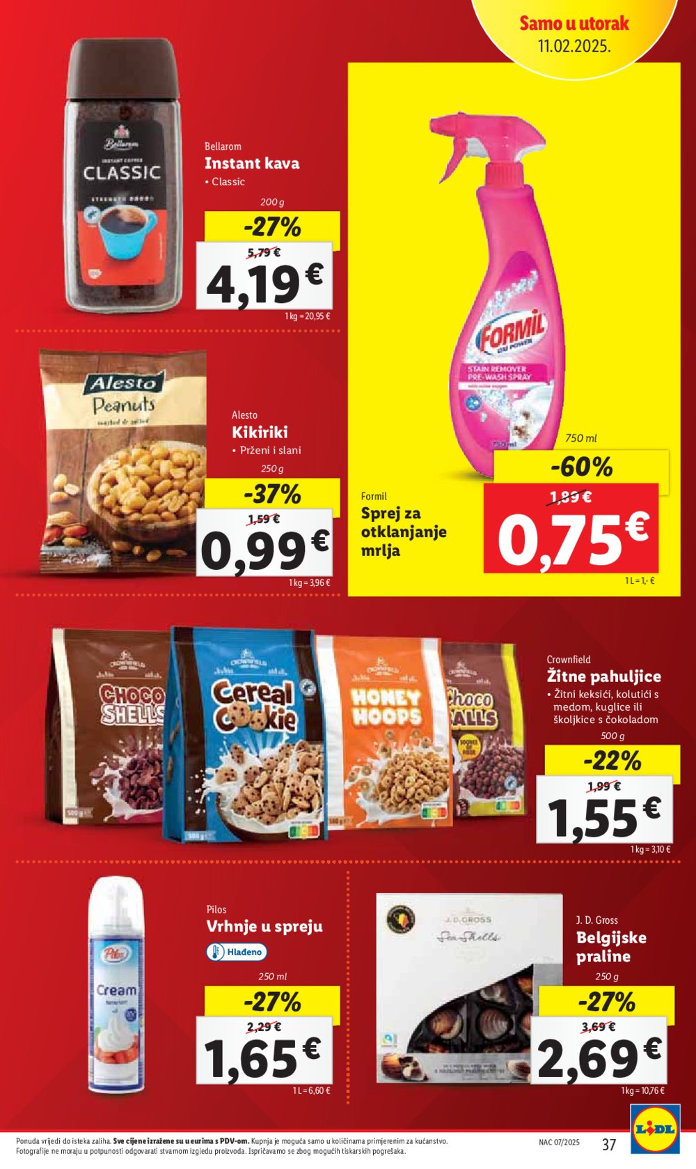 Lidl katalog Super ponuda od ponedjeljka 10.02.-16.02.2025.