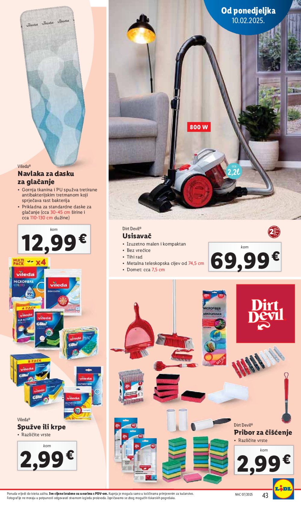 Lidl katalog Super ponuda od ponedjeljka 10.02.-16.02.2025.