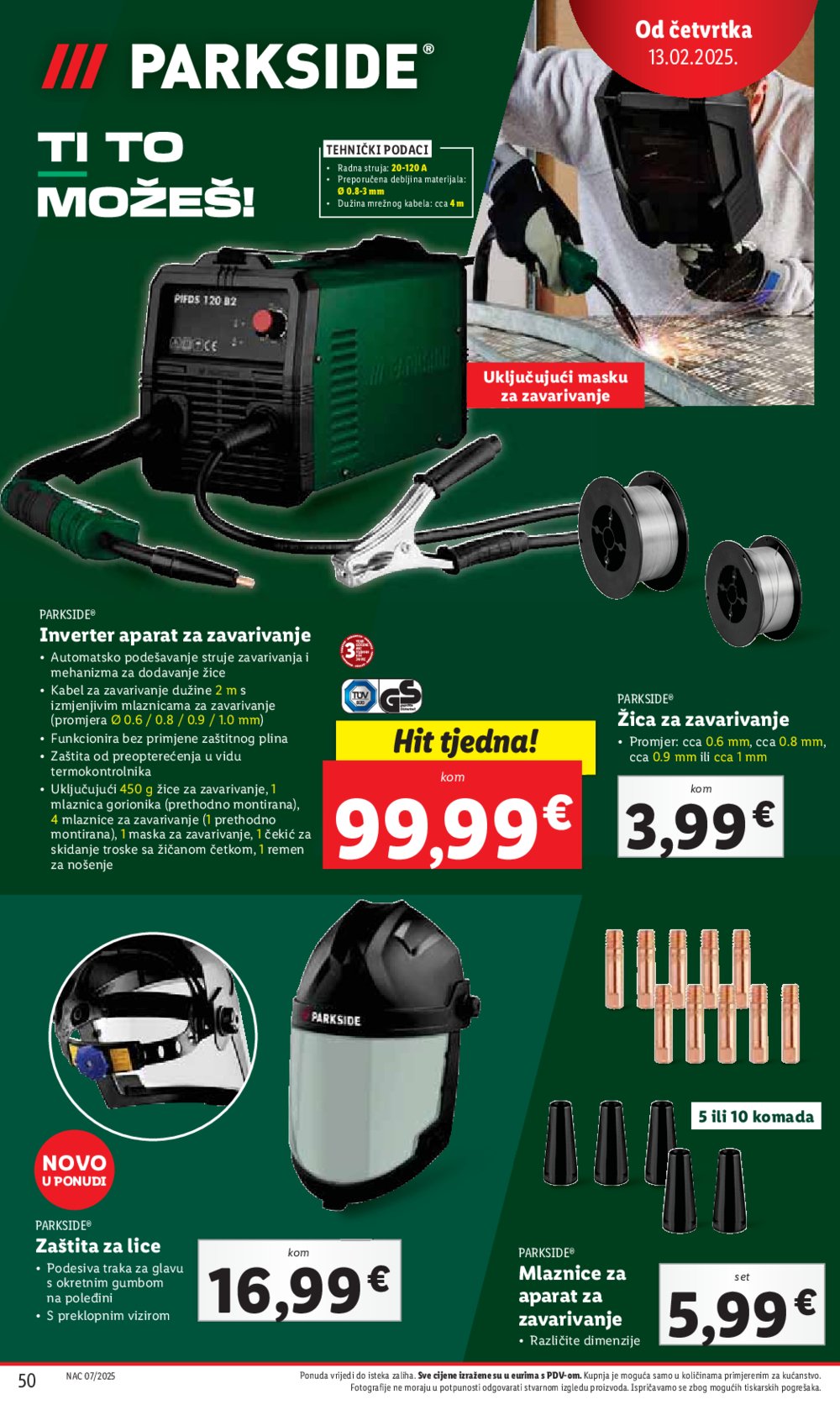 Lidl katalog Super ponuda od ponedjeljka 10.02.-16.02.2025.