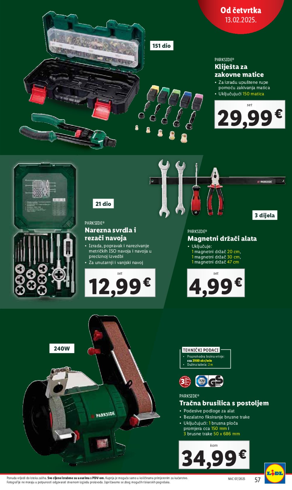 Lidl katalog Super ponuda od ponedjeljka 10.02.-16.02.2025.