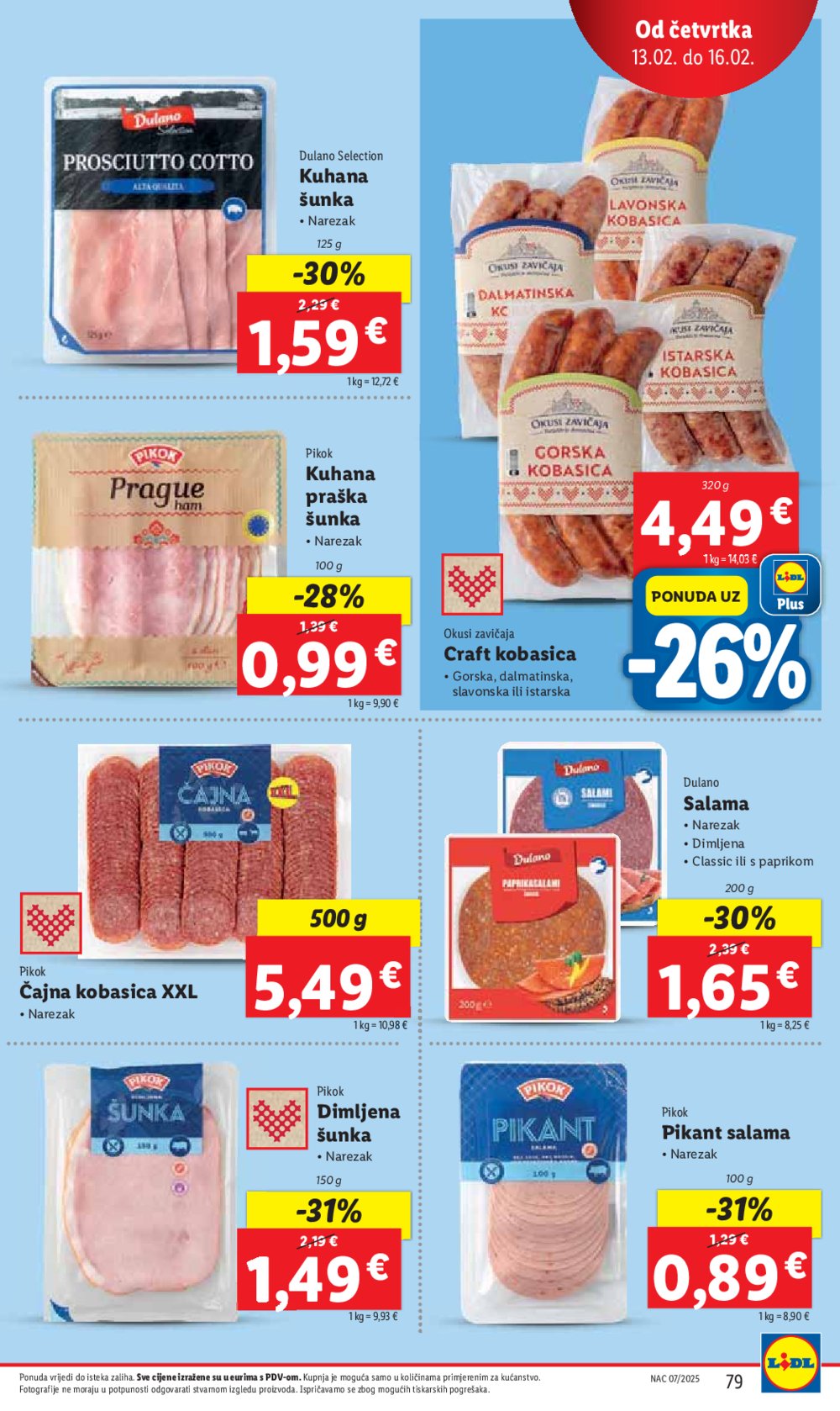 Lidl katalog Super ponuda od ponedjeljka 10.02.-16.02.2025.