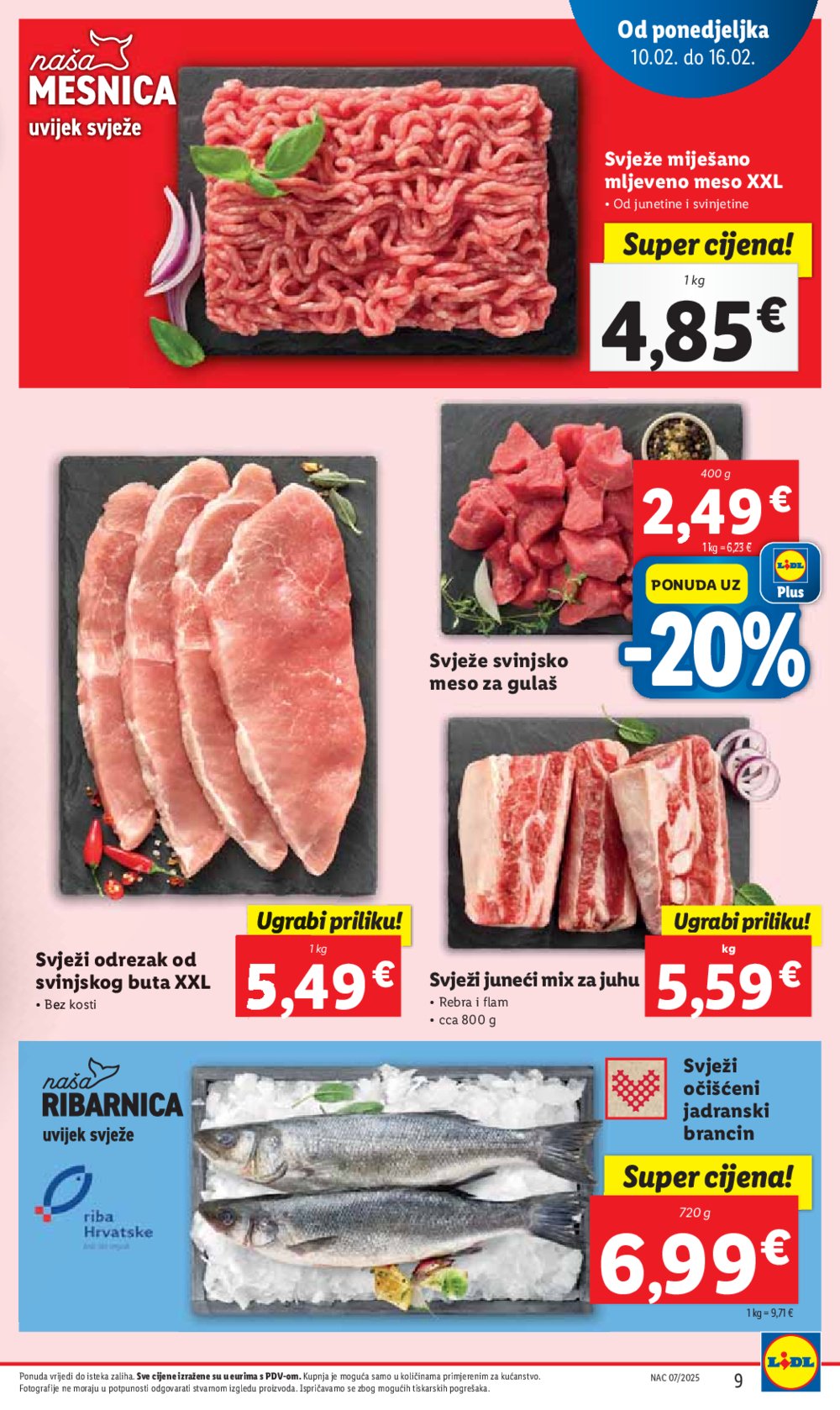 Lidl katalog Super ponuda od ponedjeljka 10.02.-16.02.2025.