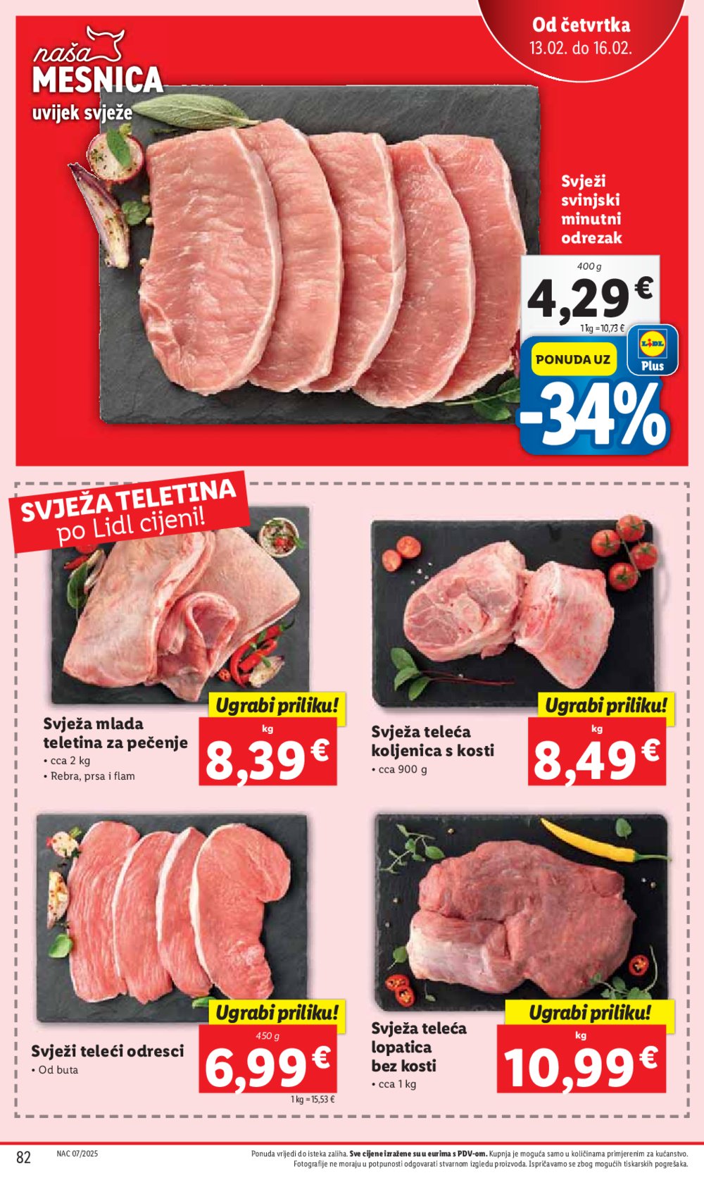 Lidl katalog Super ponuda od ponedjeljka 10.02.-16.02.2025.