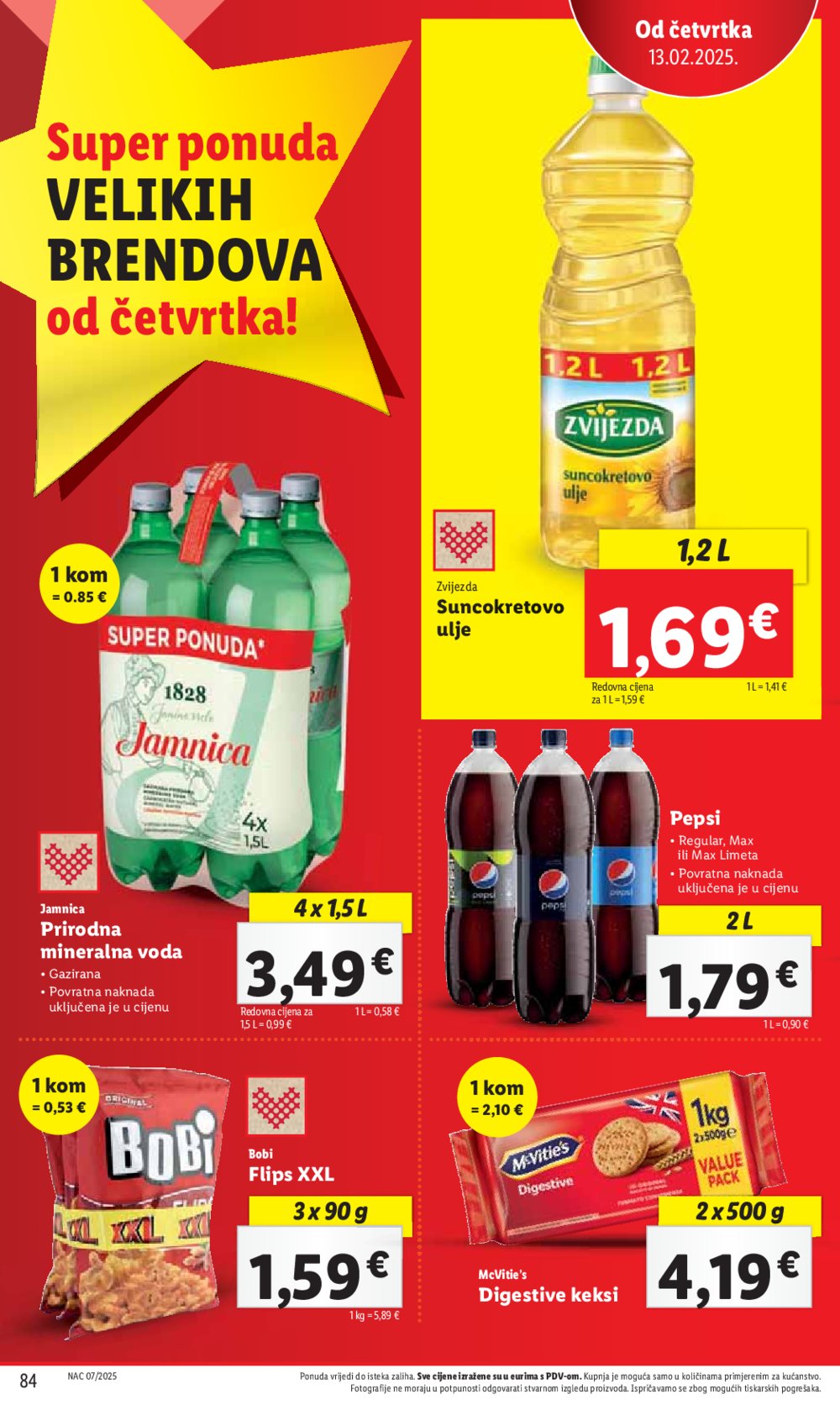 Lidl katalog Super ponuda od ponedjeljka 10.02.-16.02.2025.