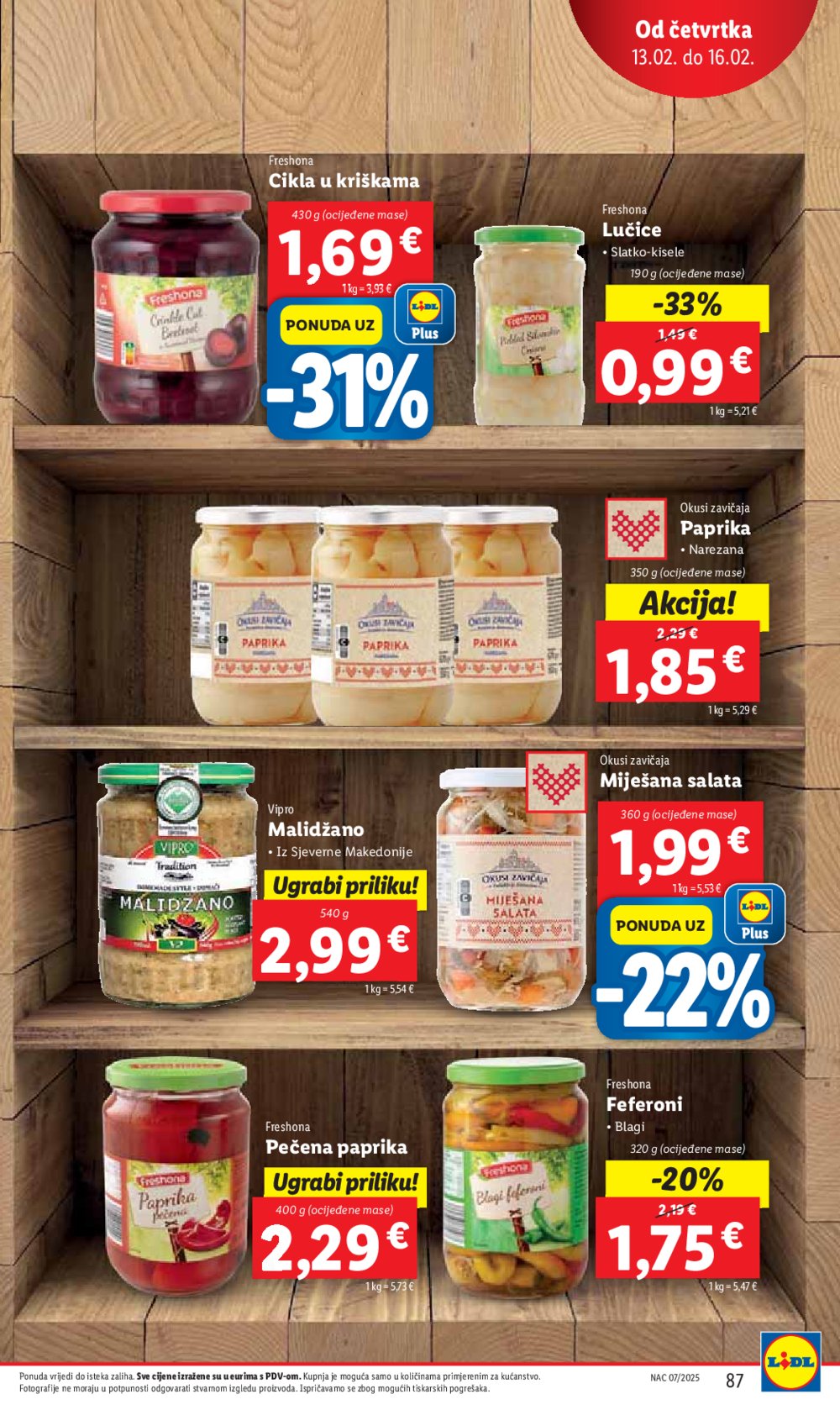 Lidl katalog Super ponuda od ponedjeljka 10.02.-16.02.2025.