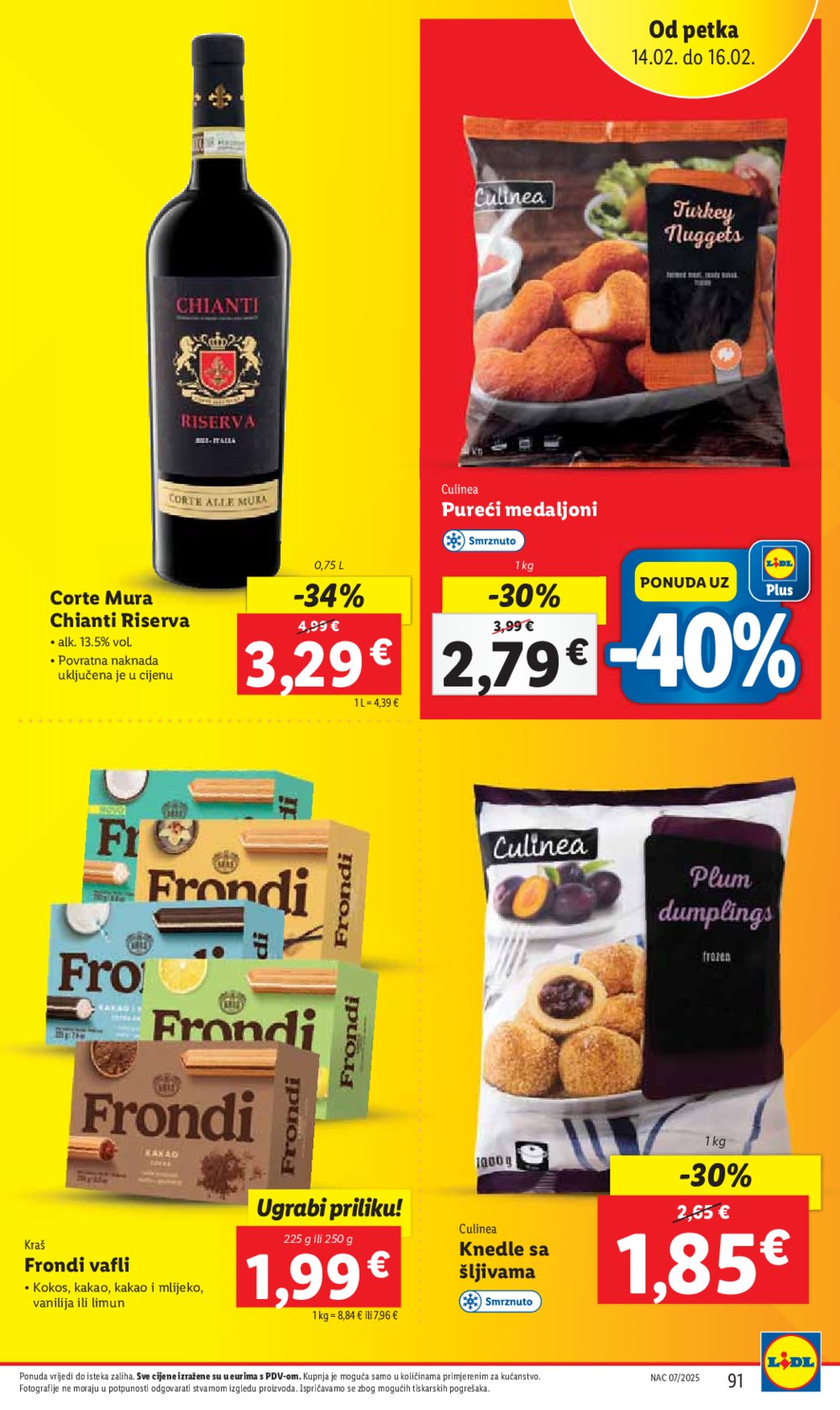 Lidl katalog Super ponuda od ponedjeljka 10.02.-16.02.2025.