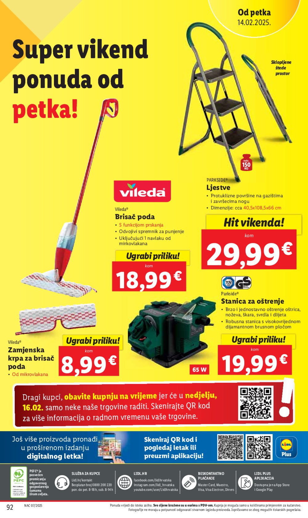 Lidl katalog Super ponuda od ponedjeljka 10.02.-16.02.2025.