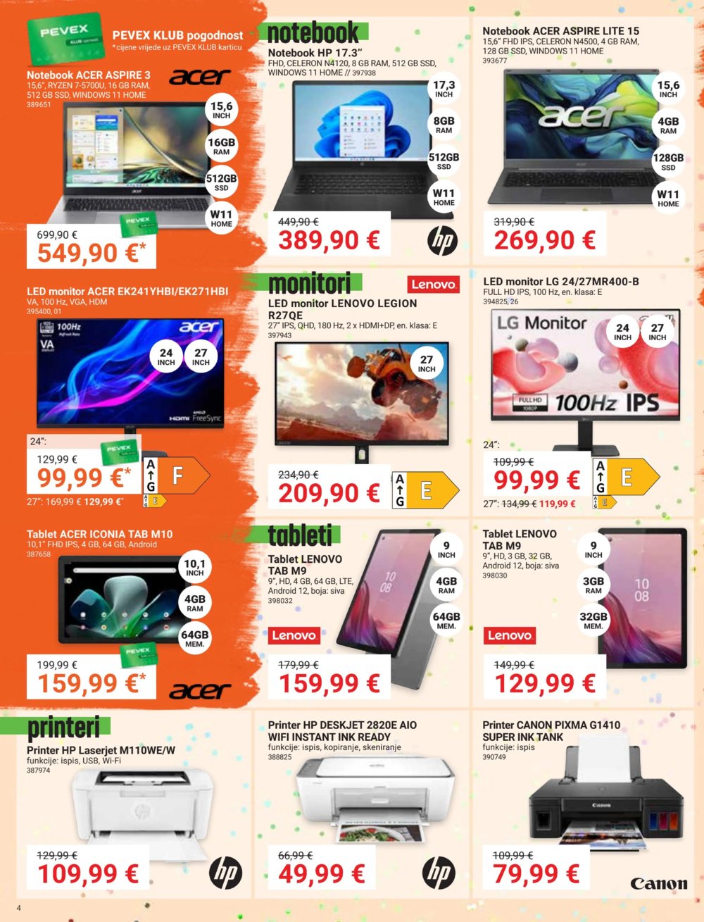 Pevex katalog Akcija 06.02.-03.03.2025.