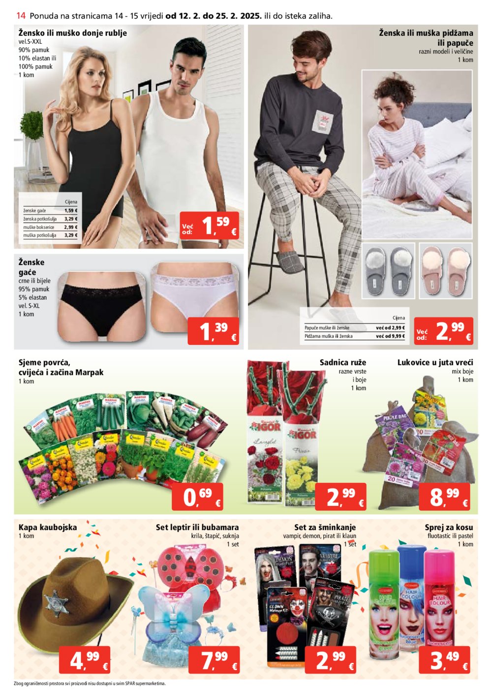 SPAR katalog Akcija 12.02.-18.02.2025.