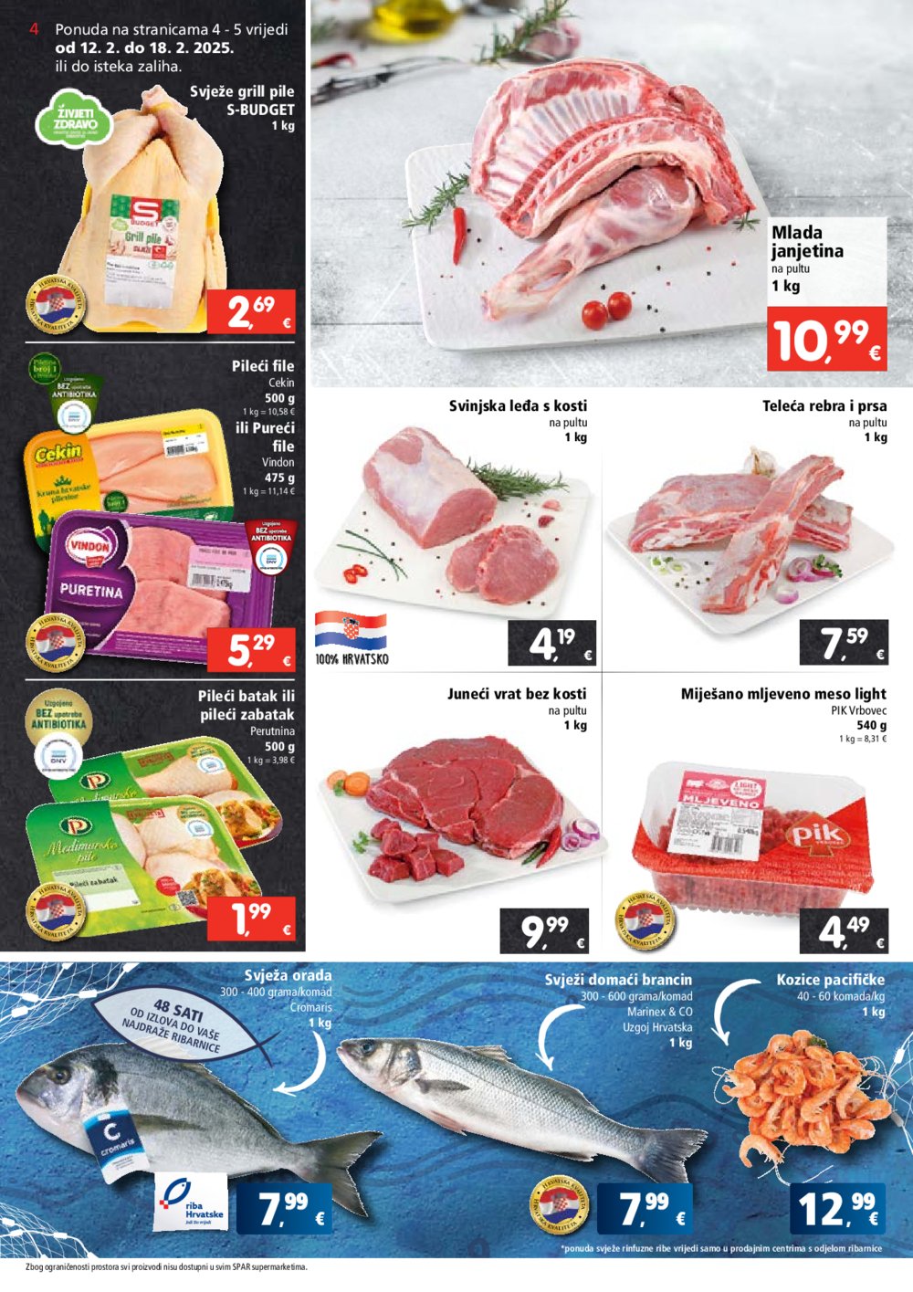 SPAR katalog Akcija 12.02.-18.02.2025.