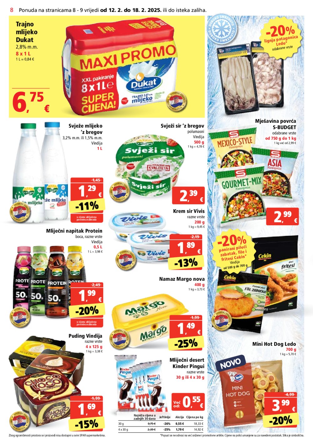 SPAR katalog Akcija 12.02.-18.02.2025.